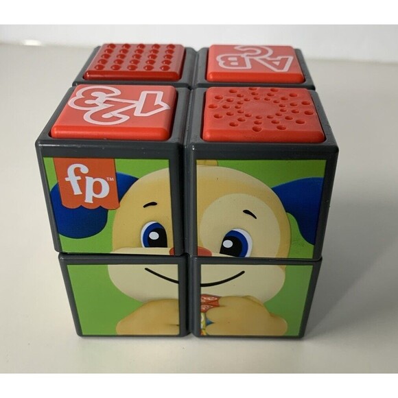 Fisher Price ABC 123 Talking Cube (Working) - Picture 1 of 7